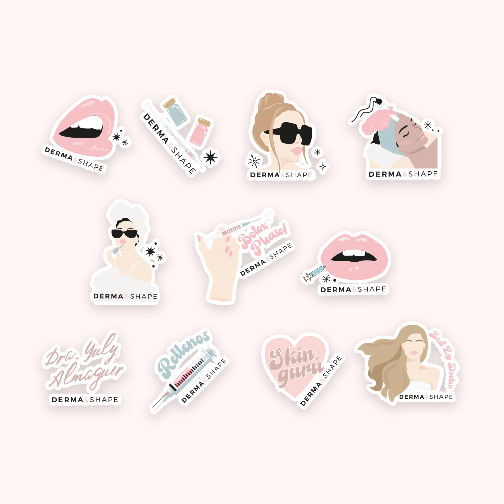 Los Stickers personalizados más cool para darle vida a tu marca